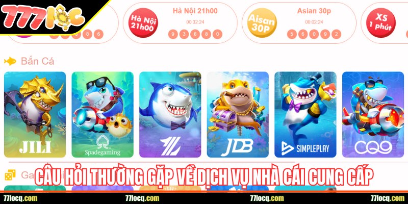 Câu hỏi thường gặp về dịch vụ do nhà cái cung cấp Câu hỏi thường gặp về dịch vụ do nhà cái cung cấp