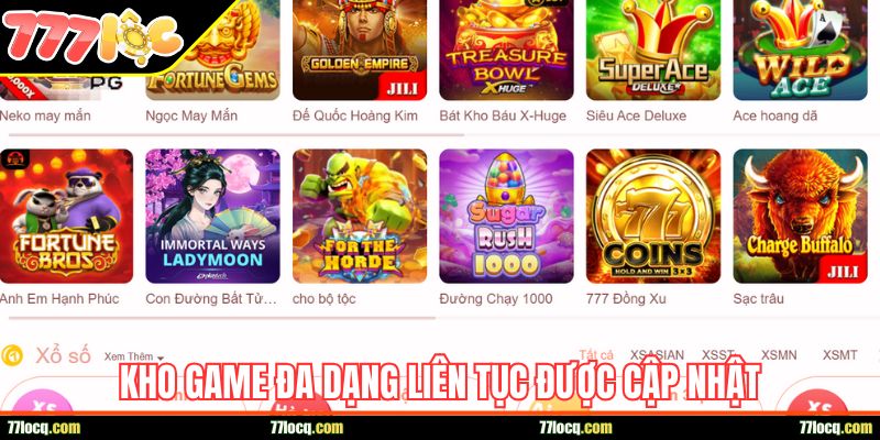 Kho game chất lừ liên tục được cập nhật Kho game chất lừ liên tục được cập nhật